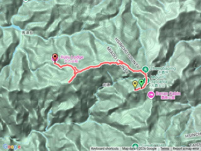 大霸尖山：九九-大小霸尖預覽圖