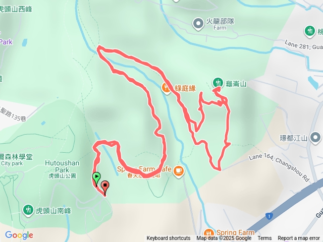 桃園虎頭山龜崙山