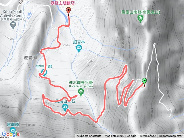 賞鳥步道上
