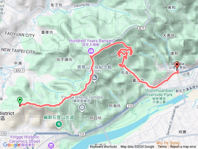 2024/9/9若鶯歌大縱走預覽圖