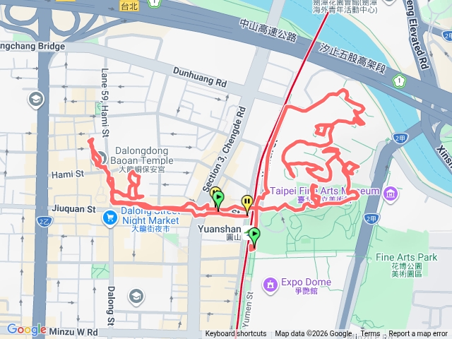 圓山公園台北孔廟大龍峒保安宮預覽圖