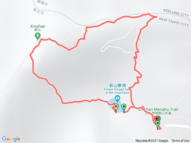 新山（東稜方向）