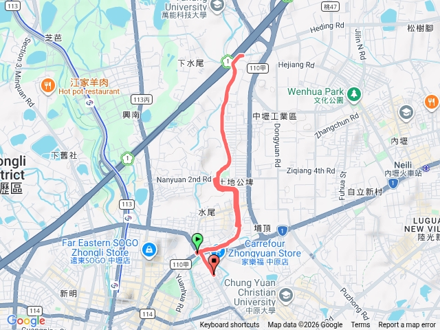 新街溪步道右岸