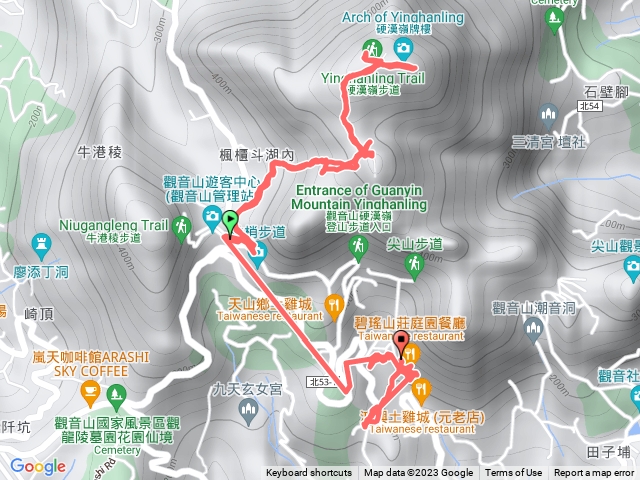 觀音山/楓櫃斗步道/硬漢嶺/凌雲禪寺