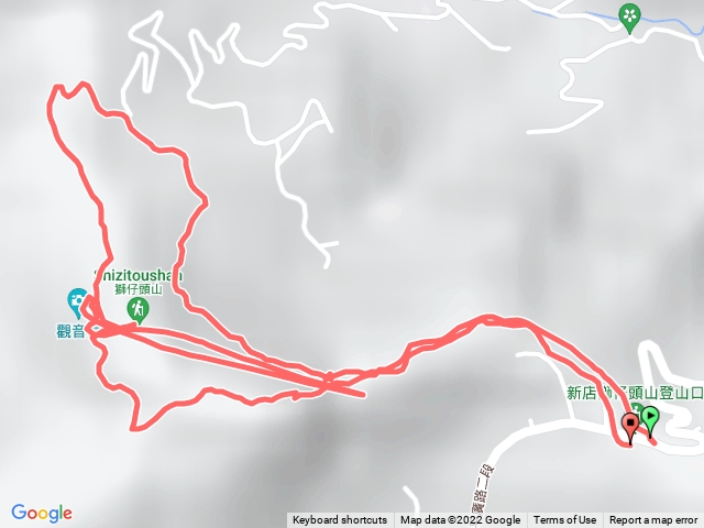 獅仔頭山登山步道
