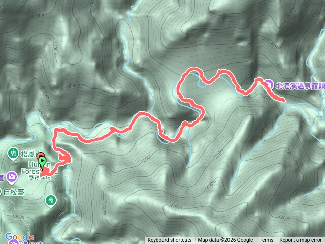 北港溪峽谷預覽圖