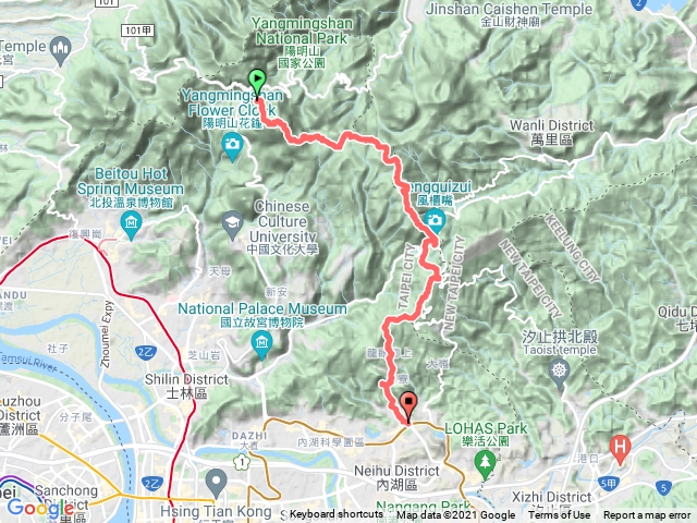 台北大縱走第三段+第四段
