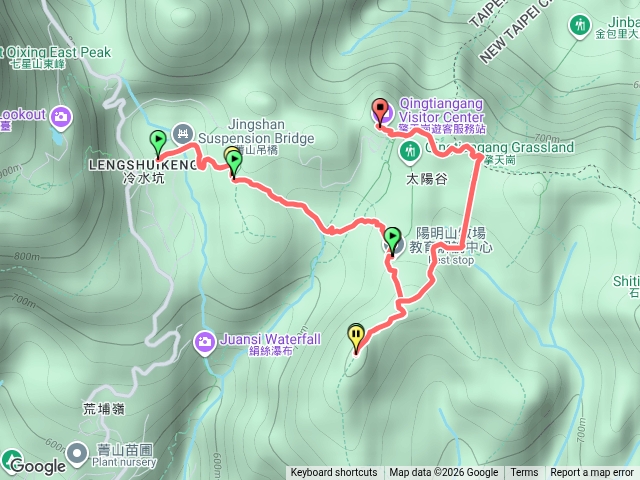 冷水坑竹篙山擎天崗