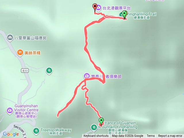 硬漢嶺歩道預覽圖