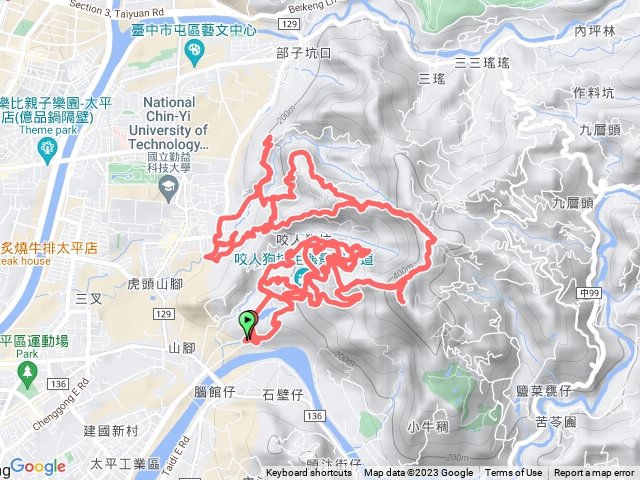 咬人狗坑老鼠崎登山步道、慈光步道