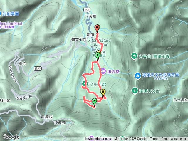 溪頭巨石步道