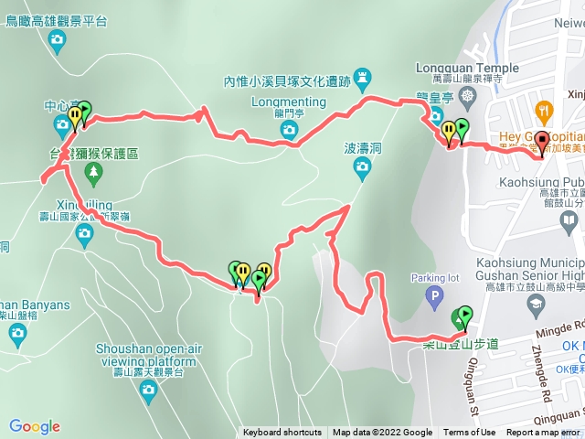 北壽山龍泉寺步道