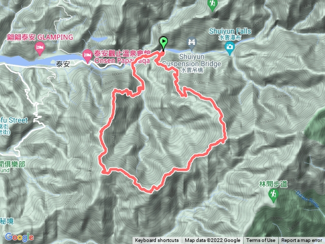 水雲三星-鳥洗縱走