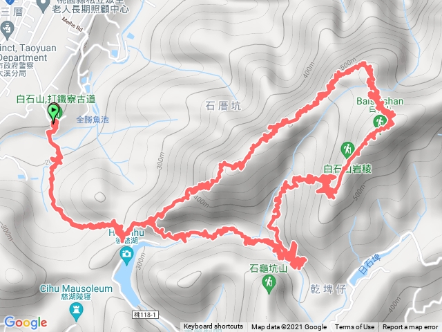 打鐵寮東興橋白石山石厝坑山P型