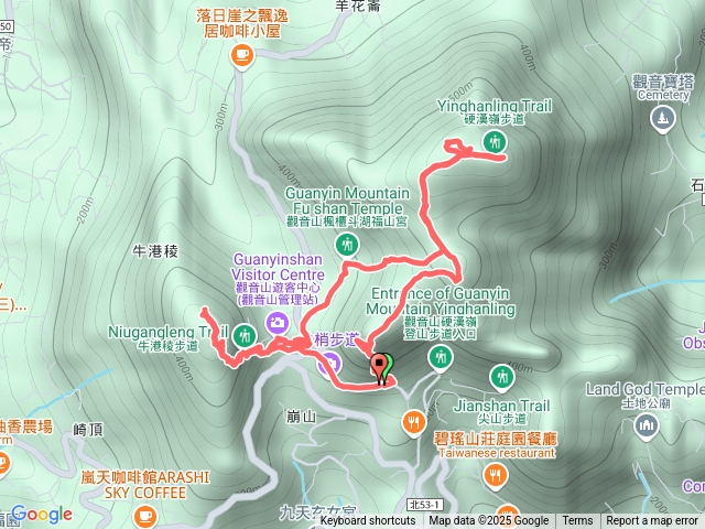 2025.01.31   觀音山（青春嶺路線）、牛港稜預覽圖