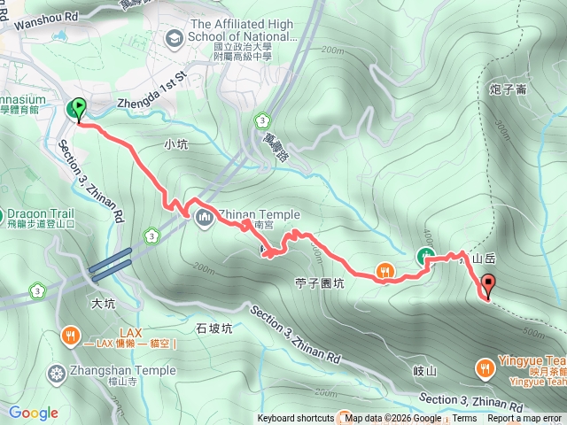 猴山岳步道