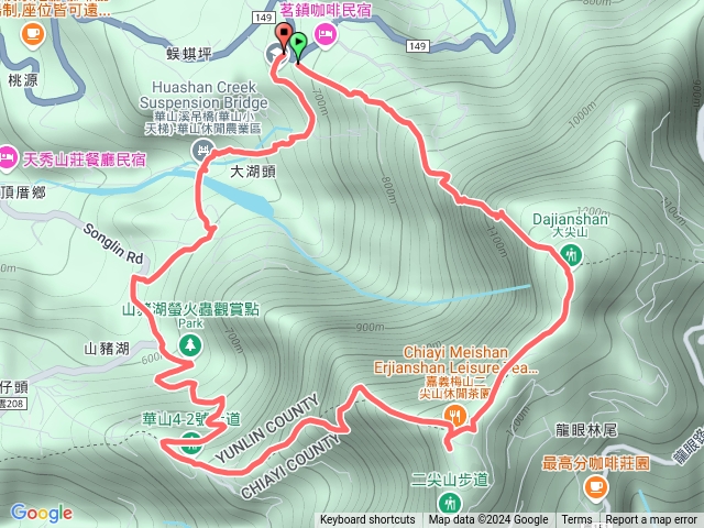 114.9.3大尖山二尖山O行縱走預覽圖