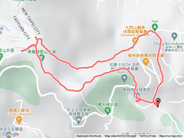 樹林大同山青龍嶺