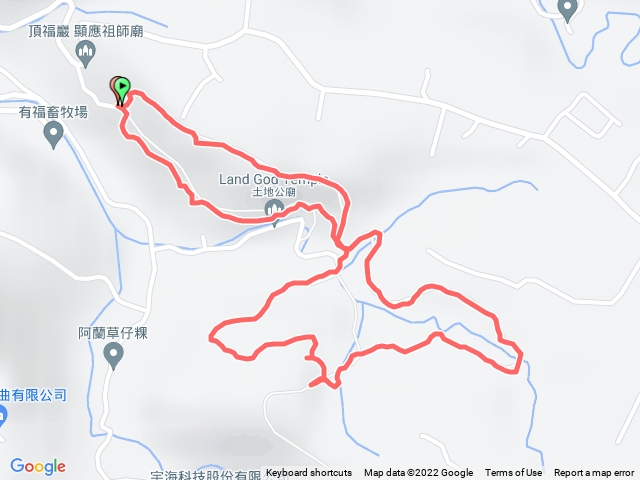 頂福巖森林步道