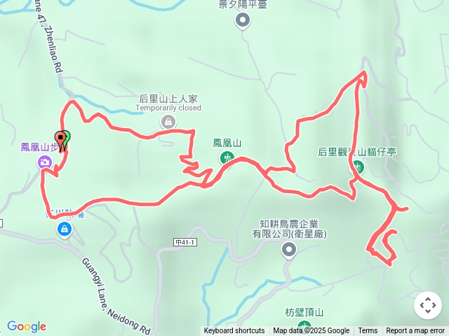 20250402后里鳳凰山觀音山步道