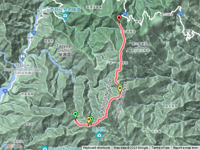 神池上小關逆走南一