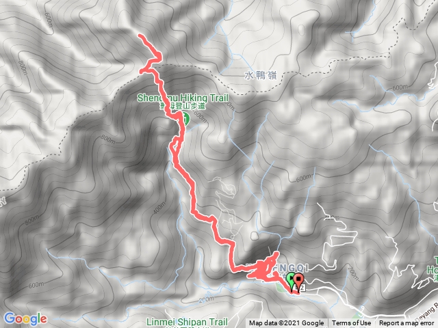 20210320三角崙山~五峰旗P-聖母登山步道-抹茶山-三角崙山東南峰-三角崙山-五峰旗瀑布-WC-五峰旗P