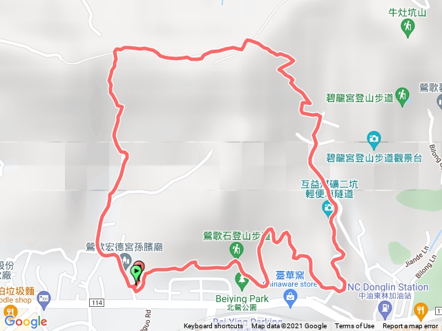 20211202 孫龍二坑光明稜線北臨環狀