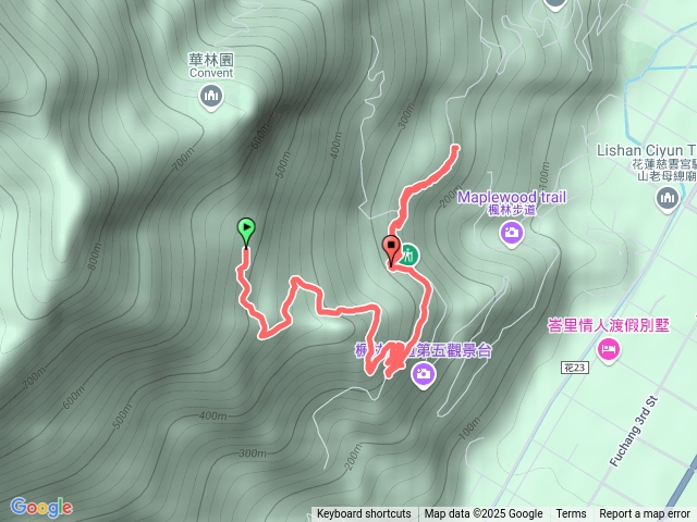 楓林步道白雲步道預覽圖