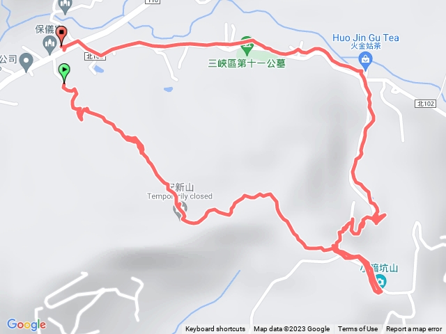 安新山、安坑山行