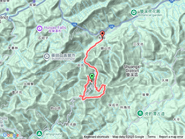 中坑東山-北豹子廚山-下坑古道