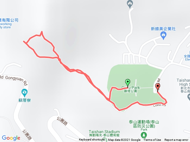 辭修公園尖凍山