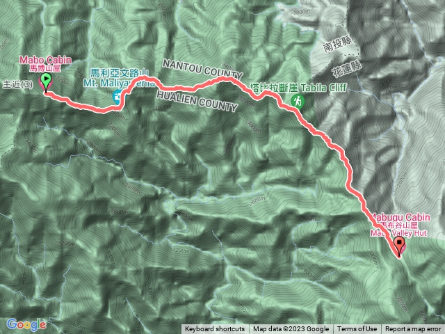 2023馬博五天D4 馬博山屋~馬利亞文路山~馬利亞文路山北峰~馬利亞文路山東峰~馬利加南山~馬利加南山東峰山屋~馬利加南山東峰~馬布山~馬布谷山屋