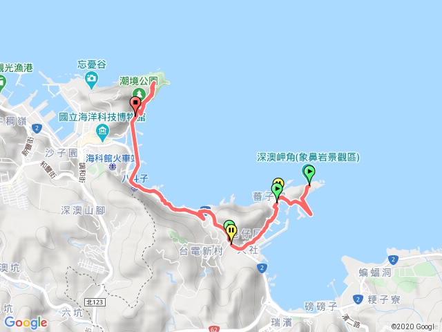 八斗子象鼻岩 潮境公園