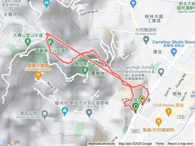 樹林大同山青龍嶺