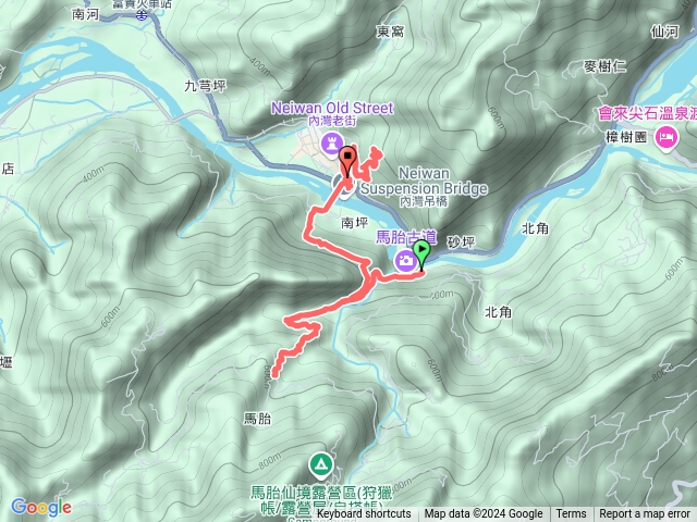 馬胎古道-南坪古道-內灣山