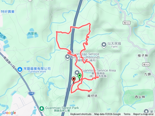 關廟深坑子溪小O型