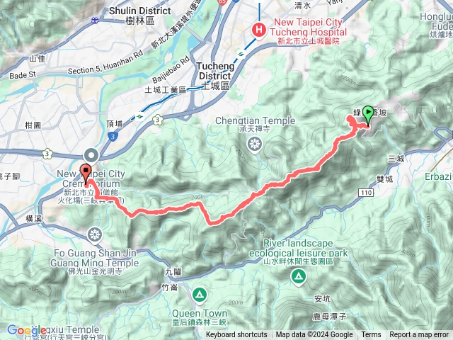 新店到三峽（文筆山成福山）預覽圖