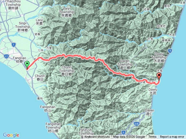 浸水營古道全制霸50km(謝拉奇)預覽圖