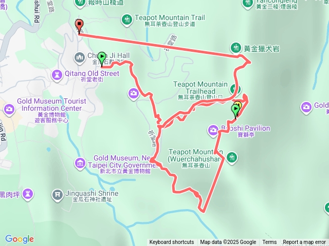 無耳茶壺山金老2哈巴狗岩復興山預覽圖