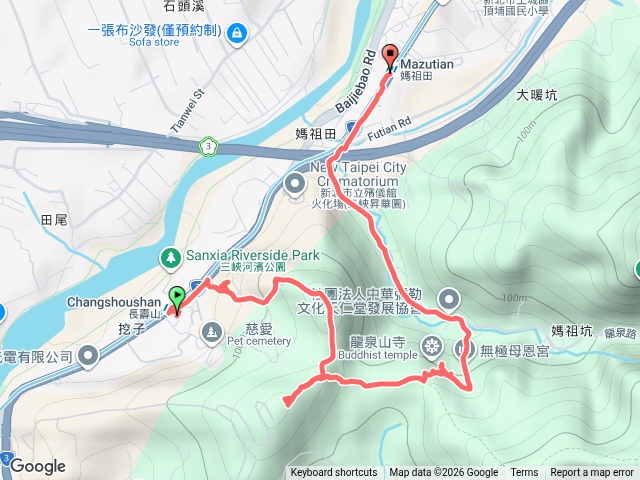 長壽山站上-下媽祖田