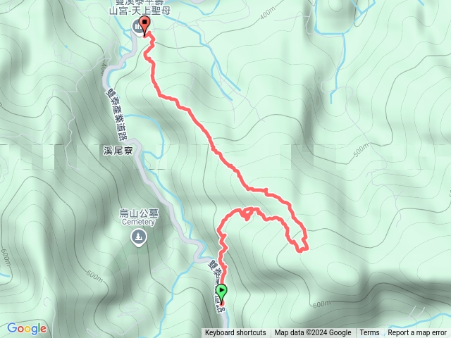 雙溪泰平 番仔石崁古道、壽山宮稜線預覽圖