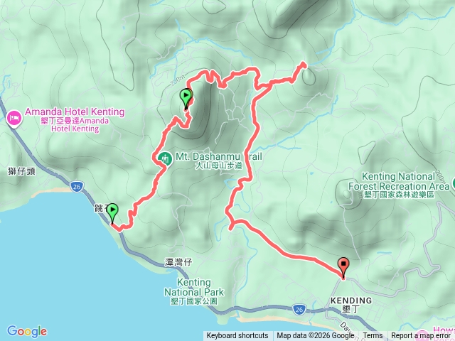 恆春縱走（南灣進墾丁出）