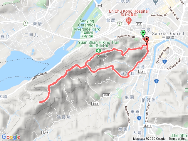 鳶山東峰 福德坑山 五十份山