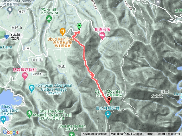 過坑山+大尖山上山