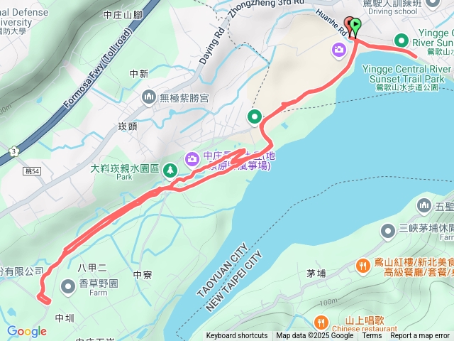 鶯歌山水步道-大溪中庒調整池