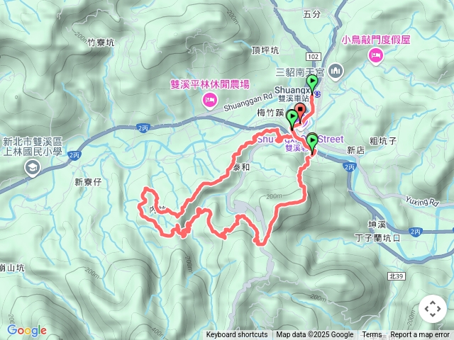 雙溪連峰縱走