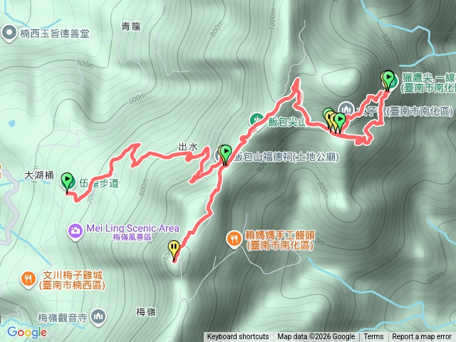 台南－臺灣百大必訪步道獵鷹尖一線天步道20260118133450預覽圖