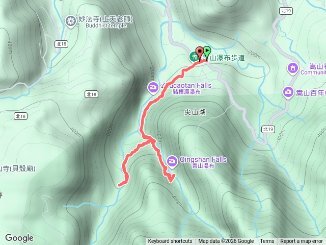 老梅瀑布青山瀑布預覽圖