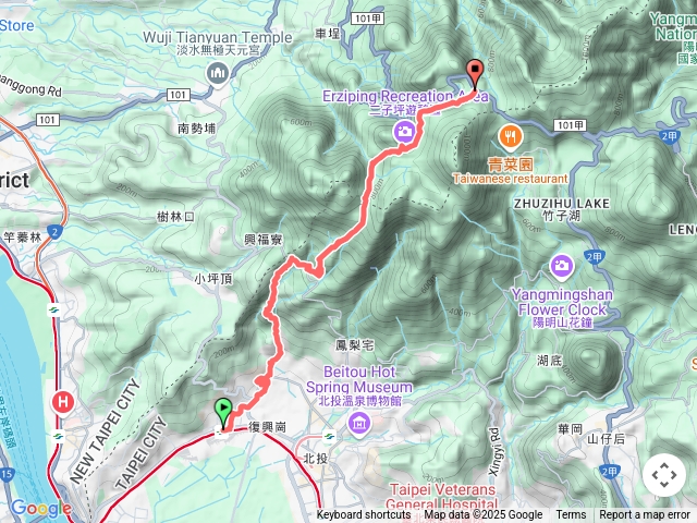 1140404捷運復興崗站至二子坪遊客服務站