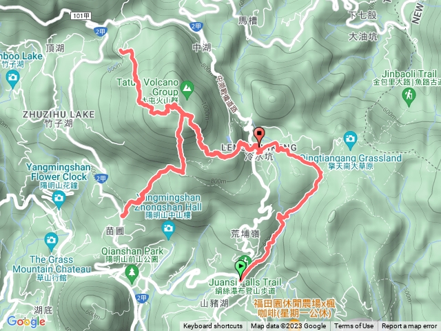 七星山三上三下（涓絲步道起登）